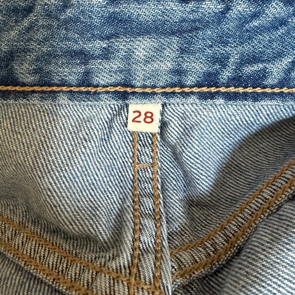 Levi's Light Blue Denim Overalls Size 28 - Picture 11 of 11